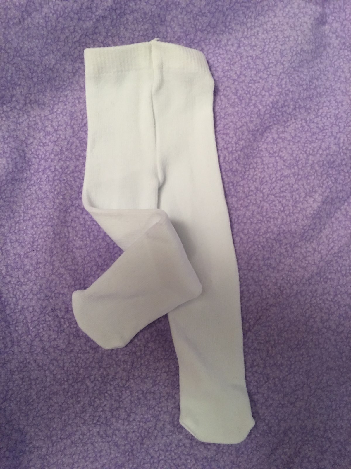 Doll Clothes White Tights Pants Fits 15