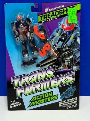 New Transformers G1 Vintage Action Masters TREADSHOT Hasbro  1989