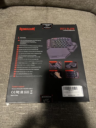 DITI Elite Red Dragon Gaming Keyboard