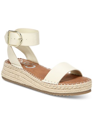 Женские туфли на танкетке Croc Kennedy цвета слоновой кости CIRCUS BY SAM EDELMAN, 10 м
