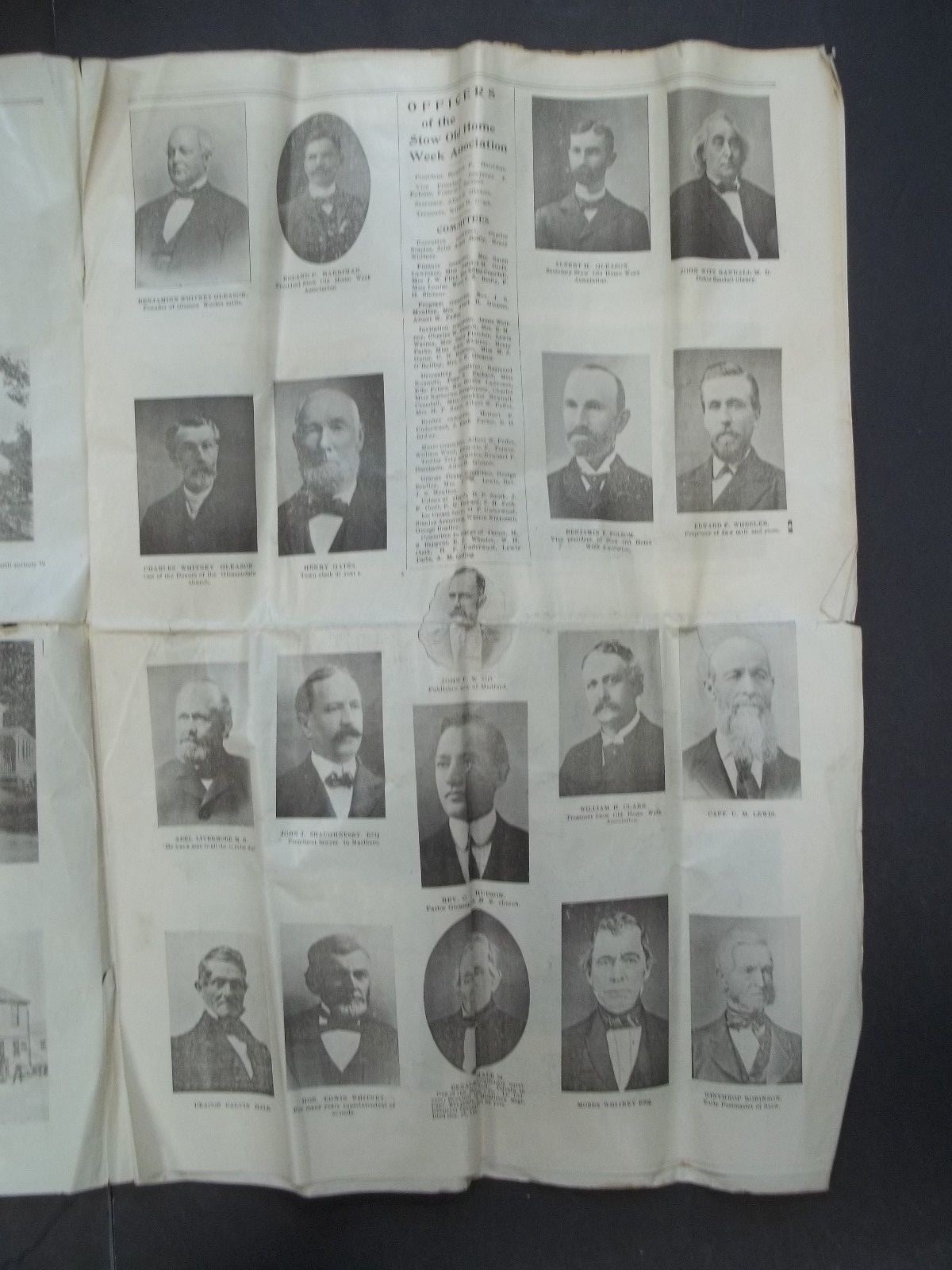 Stow Enterprise 1903 Homecoming Edition Antique Newspaper