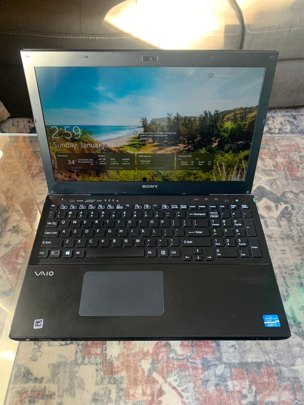 Sony Vaio laptop SVS151C1GL i7 12GB Ram Win10 or 11 | eBay