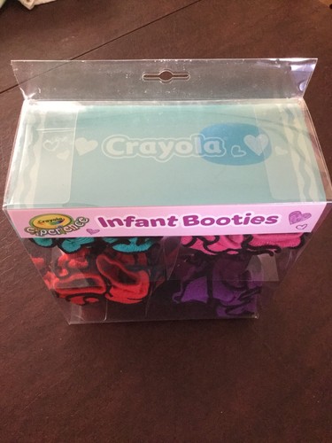Crayola Experience Baby Girl Bootie Set~12-18 Months~ Brand New