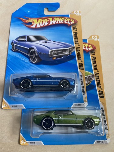 2010 New Models ‘67 Pontiac Firebird 400 Lot Of 2 Variations