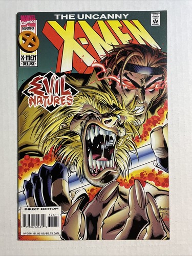 X-Men 326 NM 1995 Marvel comic evil natures | eBay