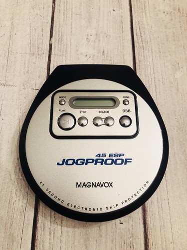 Magnavox Portable CD Player 45 ESP Jogproof Anti-Skip MPC225SL/17 Discman Mint!!