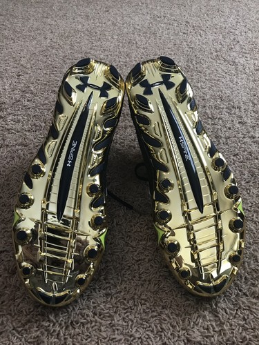 Notre Dame Irish Football Under Armour Team Issued 2014 Cleats New Size 14 ND