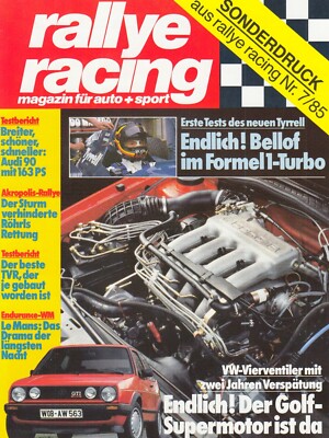 TVR 350i Convertible Roadster Fahrbericht Test Sonderdruck Rallye Racing 1985 B 