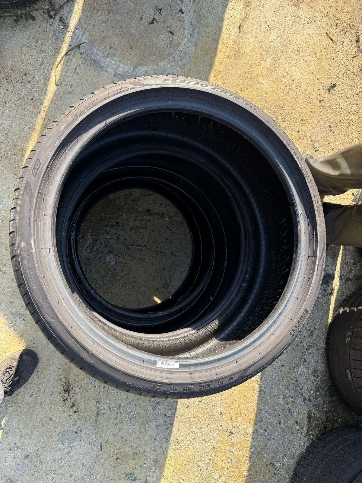 265 30 19 Pirelli, P Zero, XL, AO, 93Y, x2 A Pair 5.0mm (F1_tyres) YD060