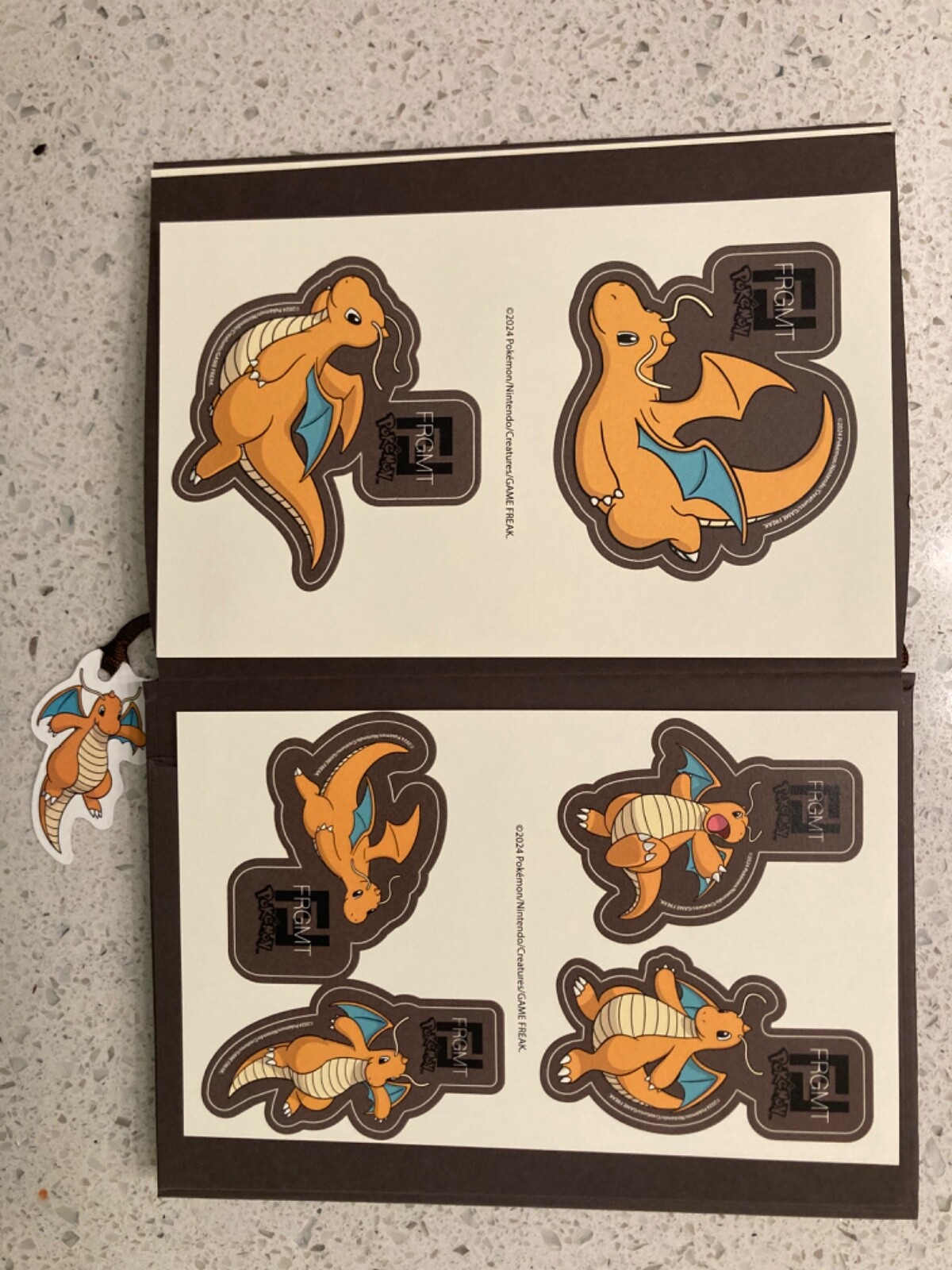 FENDI x FRGMT x POKÉMON Notebook Memo Pad & Stickers FENDI x FRGMT x POKÉMON Notebook Memo Pad & Stickers