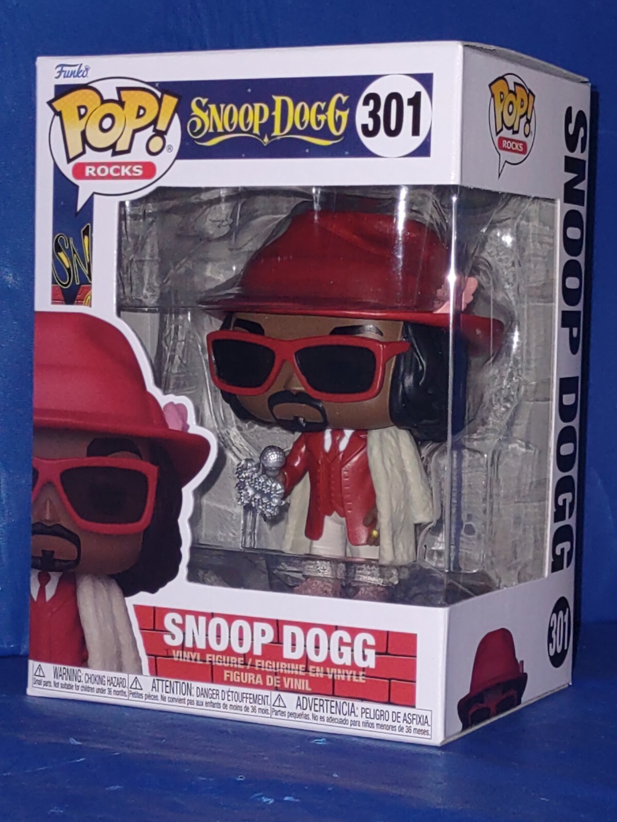 Snoop Dogg with Fur Coat Funko Pop Vinyl Figure #301 | eBay