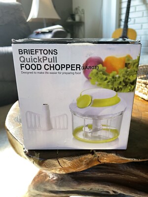 Brieftons Quick pull Manuel Food Chopper(never  used)