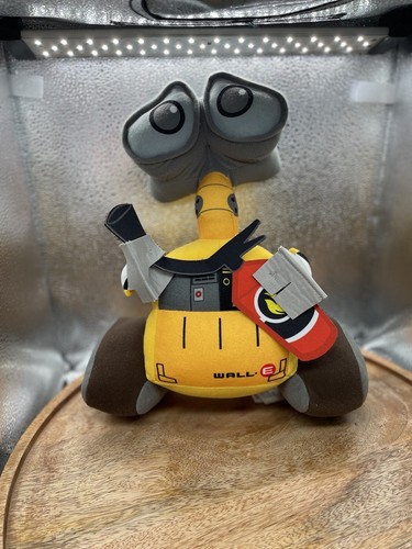 Disney Parks Pixar 12” WALL-E Plush Stuffed Animal Robot With Fire Extinguisher