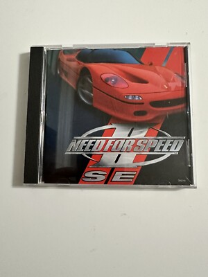 Need For Speed 2 II SE PC (Windows 95 CD-ROM) Vintage 1997 EA Game W/ Manual