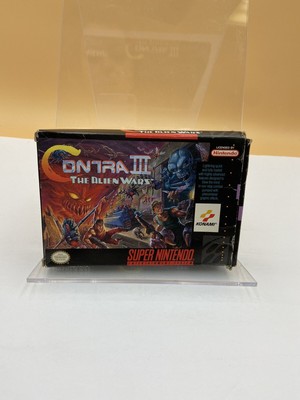 Contra III: The Alien Wars Super Nintendo Entertainment System SNES Not Tested 