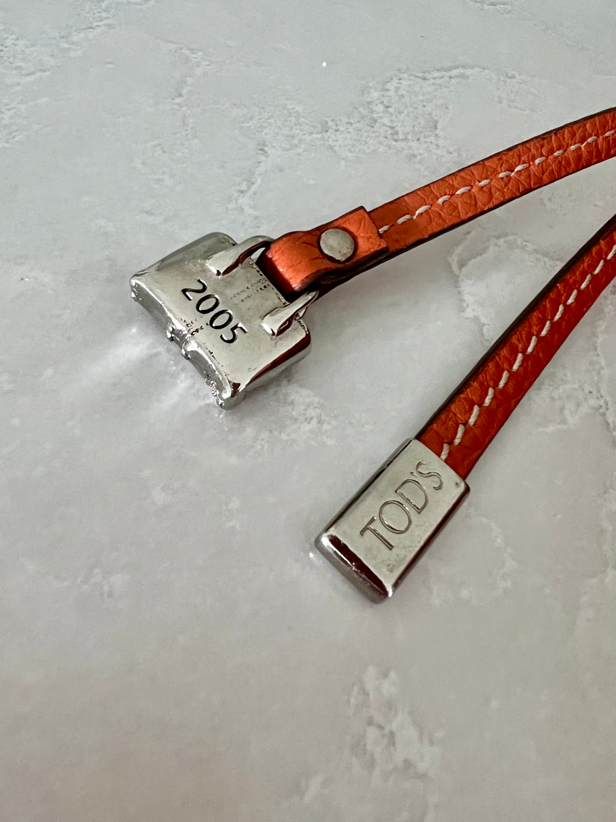 TOD'S Diana D Bag Leather Orange | eBay