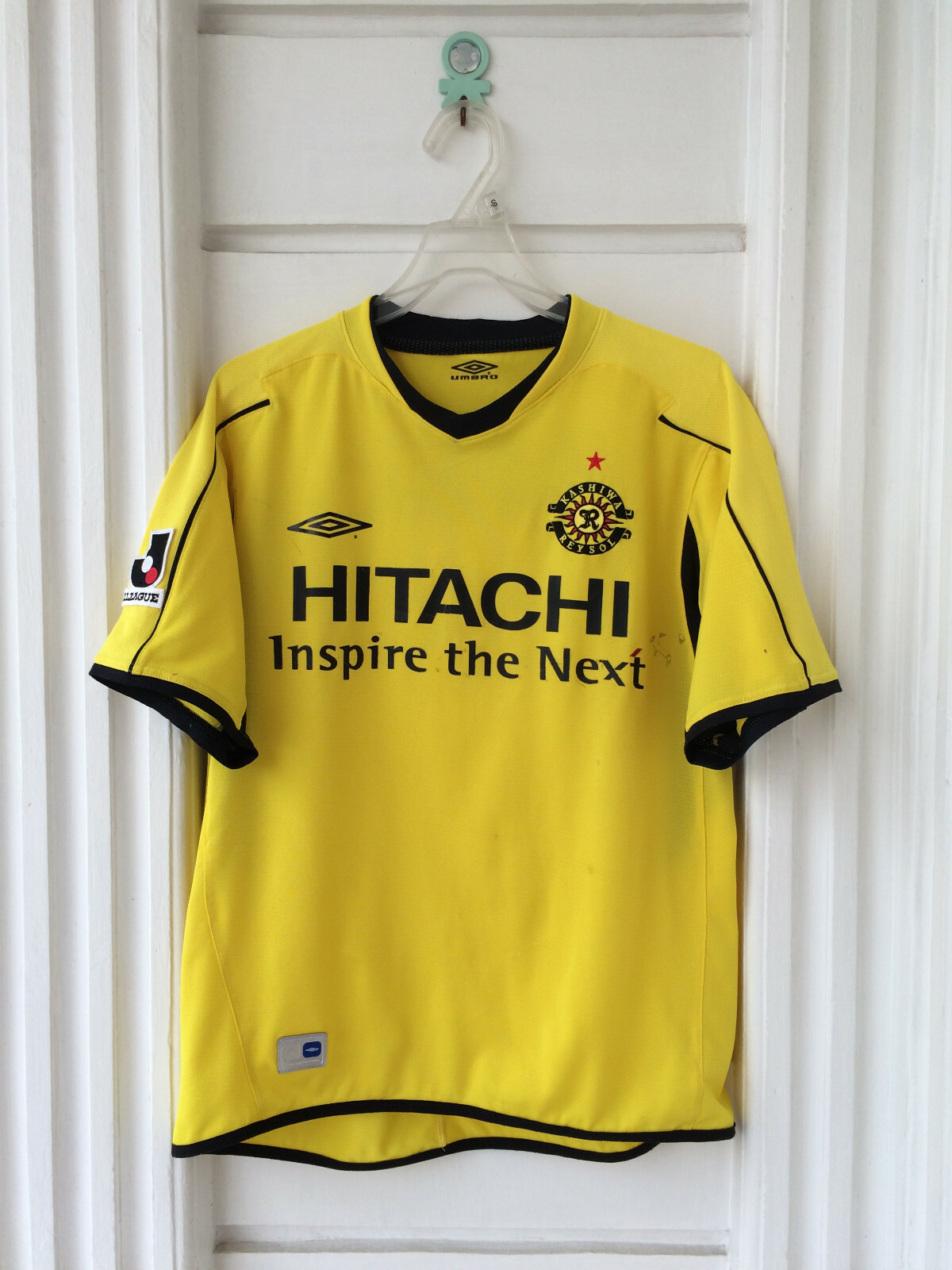 Original Umbro Kashiwa Reysol Home 2005-2006 Hitachi Jersey