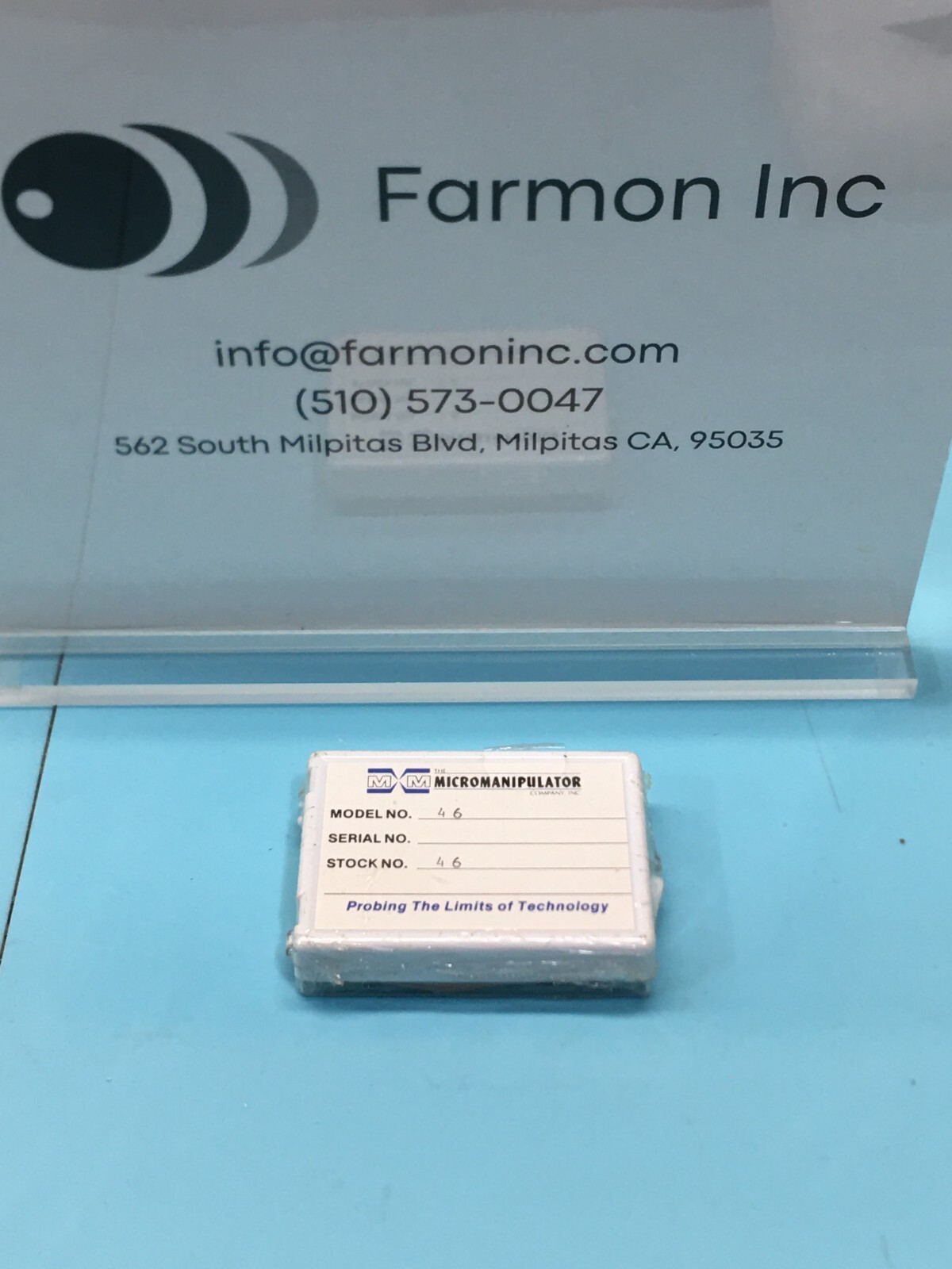 MICROMANIPULATOR MODEL 46 CONNECTOR WITH CABLE, 183111