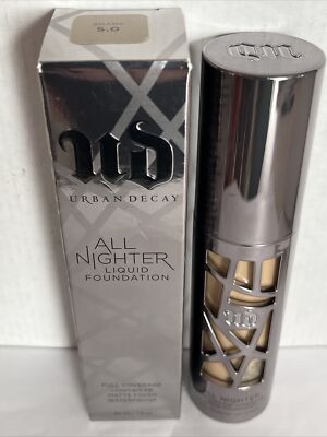 Urban Decay All Nighter Liquid Foundation Full Coverage Matte Waterproof # 5.0