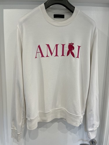 Amiri X Playboy Reverse Bunny Logo Sweatshirt White Size