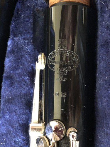 Authentic Vintage Buffet Crampton B12 Clarinet w/ Original Case