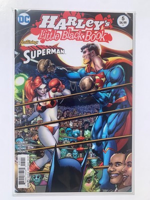 Harley's Little Black Book #5 Superman Vs Muhammad Ali Homage Harley Quinn DC NM