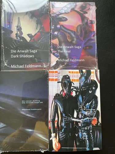 Die Anwalt-Saga: Gummi Latex Band 4,5,6 und (Band 7 und 8) neu Rubber Bundle neu