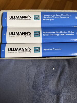 Ullmann s Processes And Process Engineering Volumes 1-3