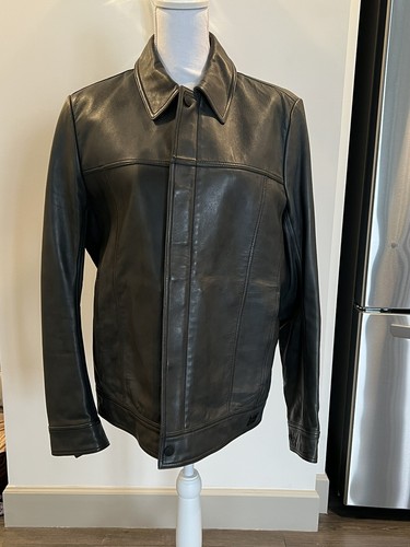 えねモン。新品未使用タグ付き。HUGO BOSSのスラックス＆ジーンズ Men Hugo Boss Leather Jacket | eBay