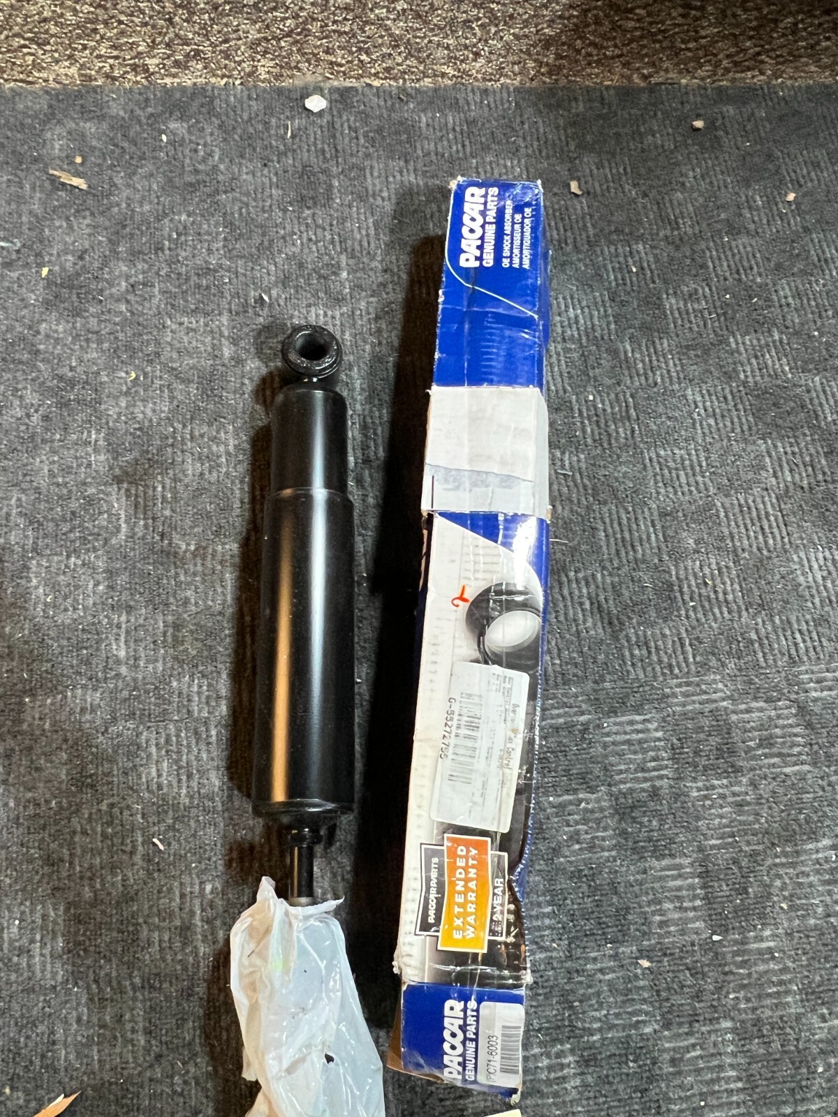 Genuine OEM Paccar C71-6003 Shock Absorber Black Fits Peterbilt NO