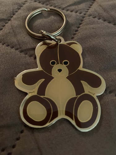 Vintage Teddy Bear Keychain | eBay