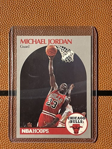 Michael Jordan 1990-91 NBA Hoops #65 - Chicago Bulls | eBay