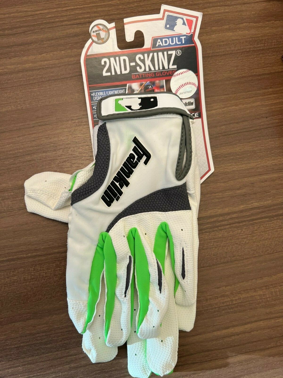 ☆希少☆SKINS Franklin Sports 2nd-SKINZ Adult MLB Baseball Batting Gloves
