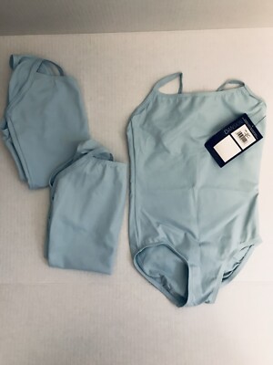 Light Blue Leotard Danskin-Girls Medium
