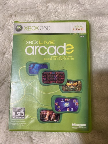 Xbox 360 Live Arcade CD Disk