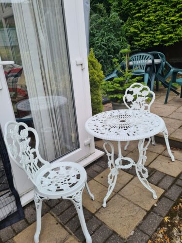 Bistro Set Outdoor Patio Garden Furniture Table and 2 Chairs Bistro Set Outdoor Patio Garden Furniture Table and 2 Chairs