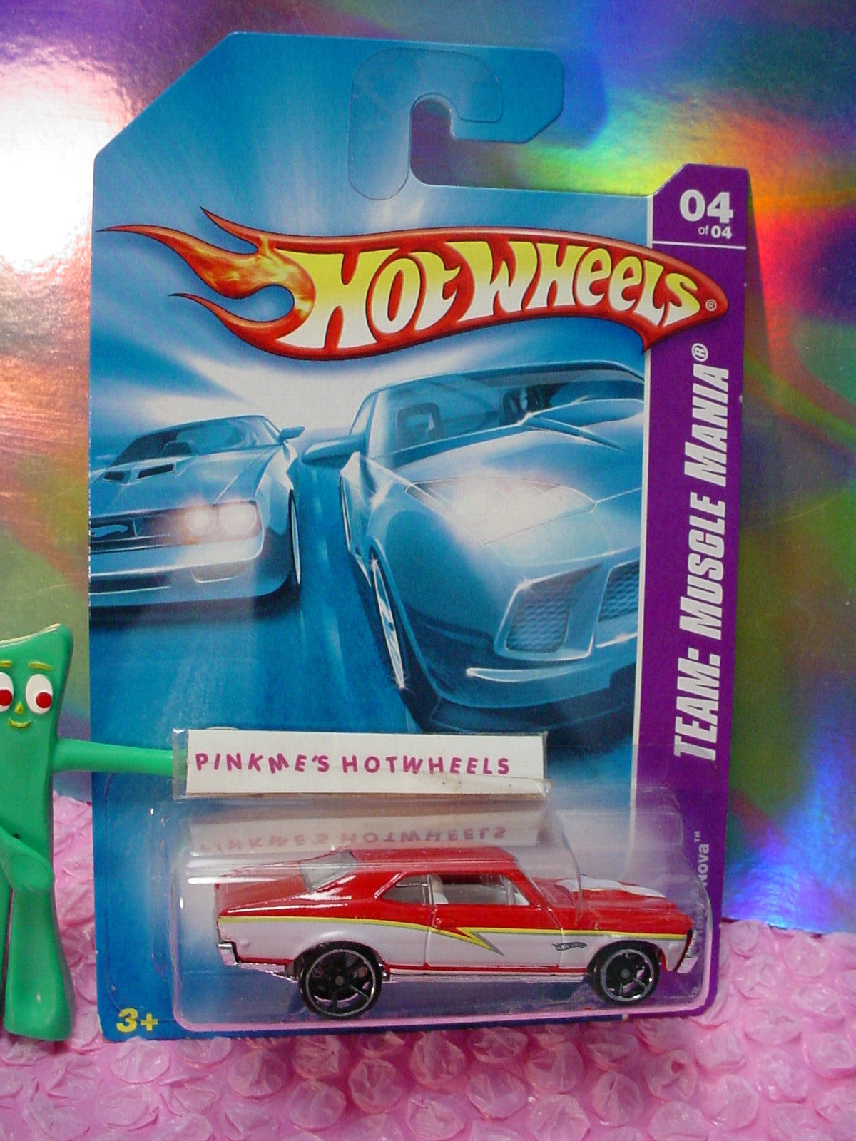 Amazon.com: Hot Wheels Zamac '68 Chevy Nova 73/250, Rod