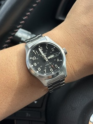 SEIKO 5 Sports BLACK DIAL Automatic manual winding JAPAN SRPJ81