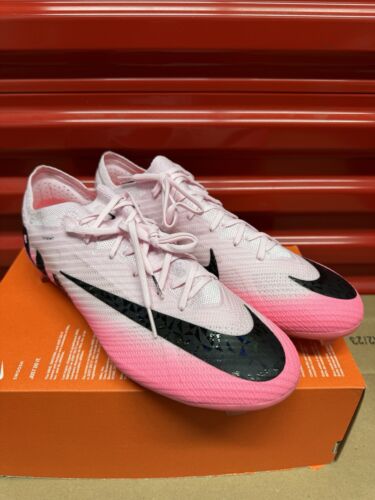 Pre-owned Nike Zoom Mercurial Vapor 15 Elite Fg P Soccer Cleats Mens 12 Fd0244-601 In Pink