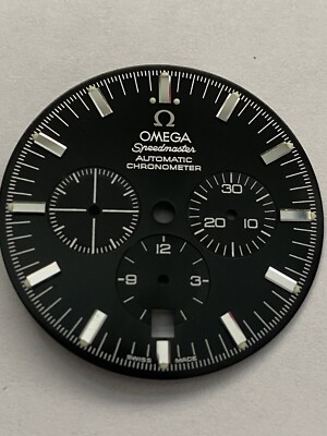 Omega Speedmaster Automatic Chronometer Black Dial New Not In Factory Packaging