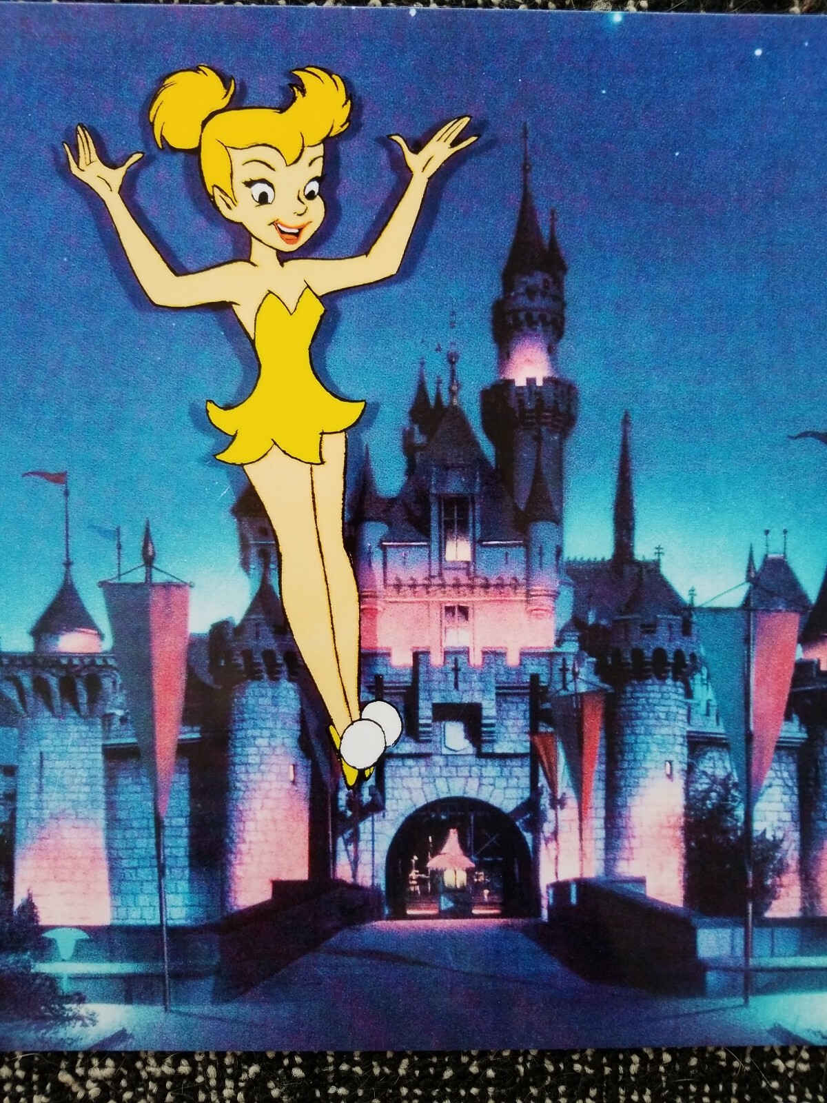 Walt Disney Wonderful World of Color Tinkerbell opening shot Poster MATTE 13x19