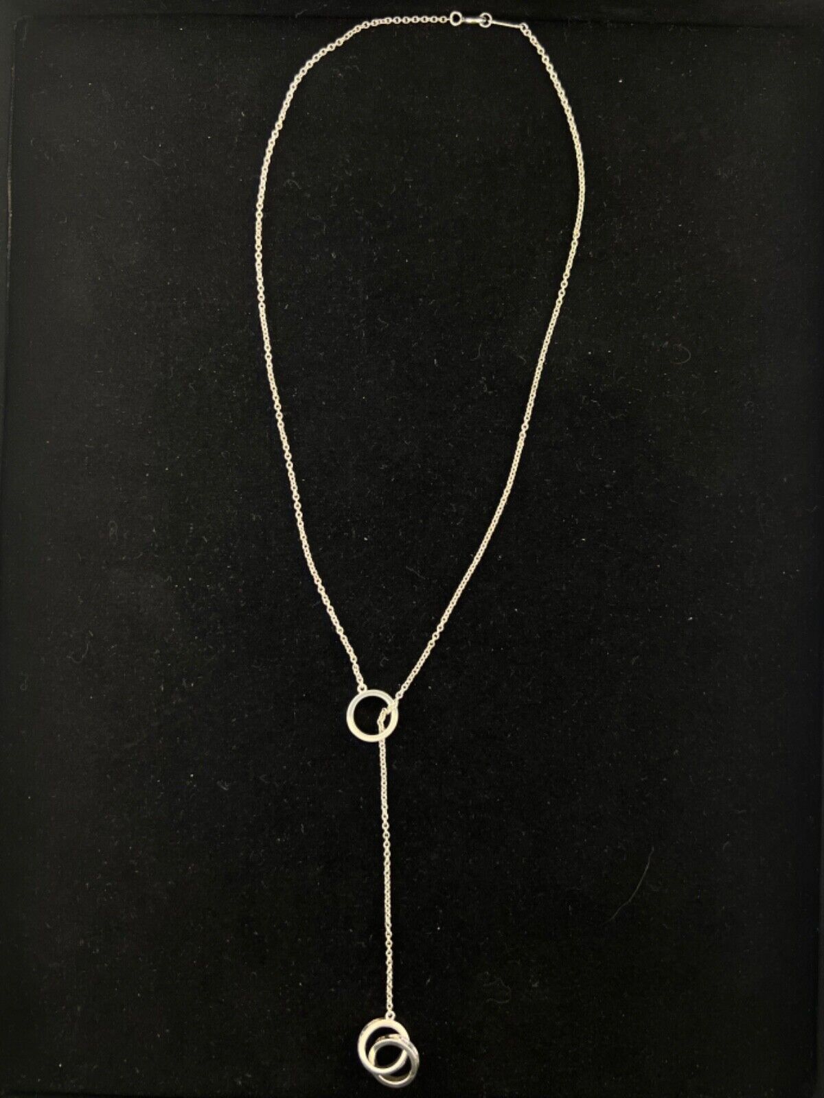 Tiffany & Co Sterling Silver 925 1837 three Interlocking