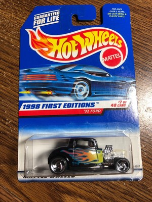 hot wheels 1998 first editions 32 ford