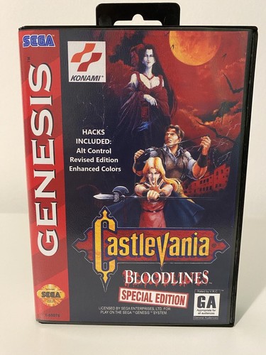 バンパイアキラー(CASTLEVANIA：Bloodlines)【中古・北米版】 楽天市場】ジェネシスソフト(海外版メガドライブ) GENESIS版