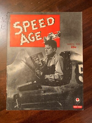 Speed Age March 1950 Edition Automotive Magazine