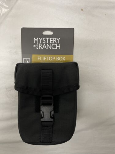 MYSTERY RANCH FLIP BOX POCKET Black PADDED CASE