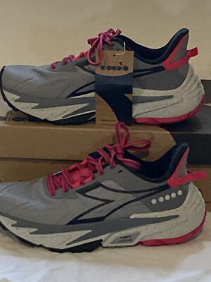 NEW! DIADORA Equipe Sestriere-XT Size 8 Women’s Walking/Running Shoes Alloy/Bl/R