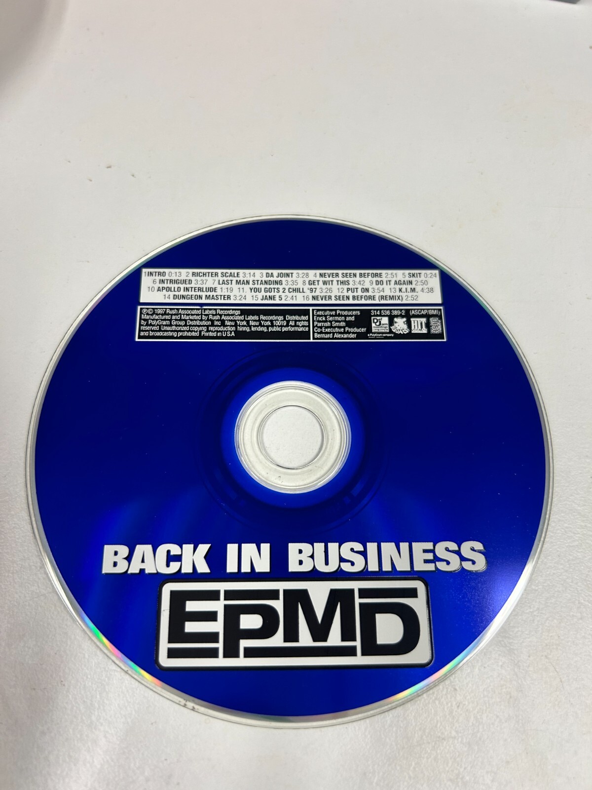 EPMD – Back In Business | Releases | Discogs