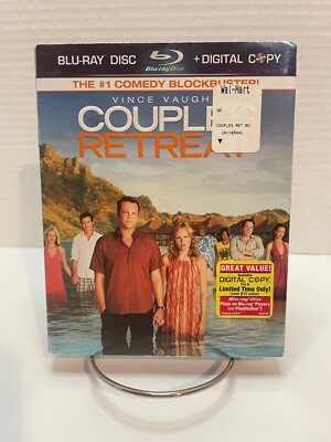 Couples Retreat (Blu-ray + Digital Copy, 2010, 2-Disc Set w Embossed Slipcover)