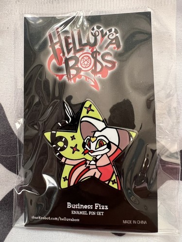 ヘルヴァボス フィッザローリィ フィズ　ピンズ Helluva Boss Fizzarolli Fizz Pride 2025 Enamel Pin | eBay